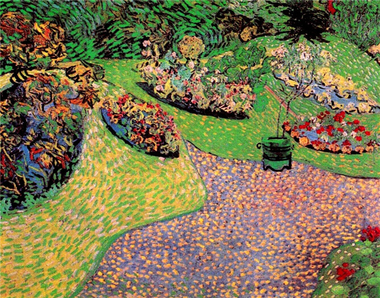 Garden In Auvers Van Gogh Oil Painting